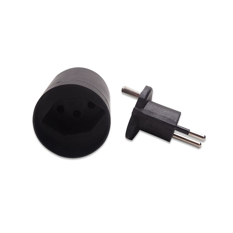 Swiss to French plug, German and French to Swiss power socket with sheath, Swiss to German converter