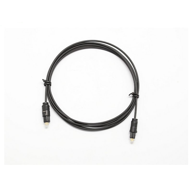 Fibra óptica cable de audio SPDIF transmisión digital Toslink cable digital de audio óptico Conexión de TV cuadrado Puerto