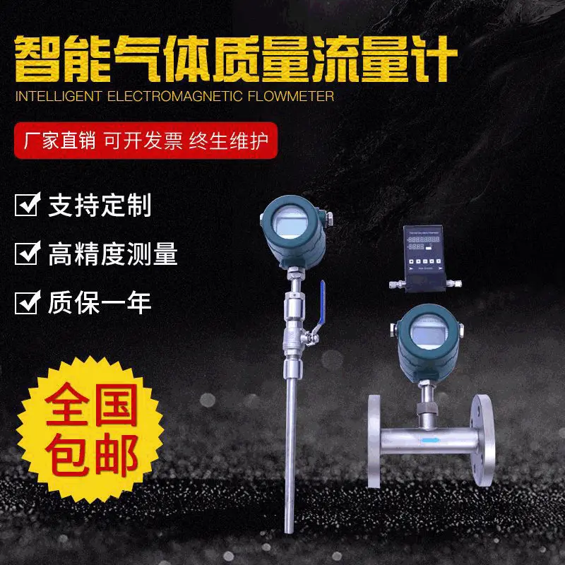 热式气体质量流量计天然气流量计空气流量计沼气流量计废气流量计