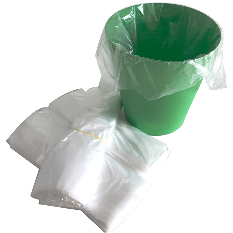 家用垃圾袋批发 餐饮用塑料手提袋  透明背心袋 食物保鲜袋批发