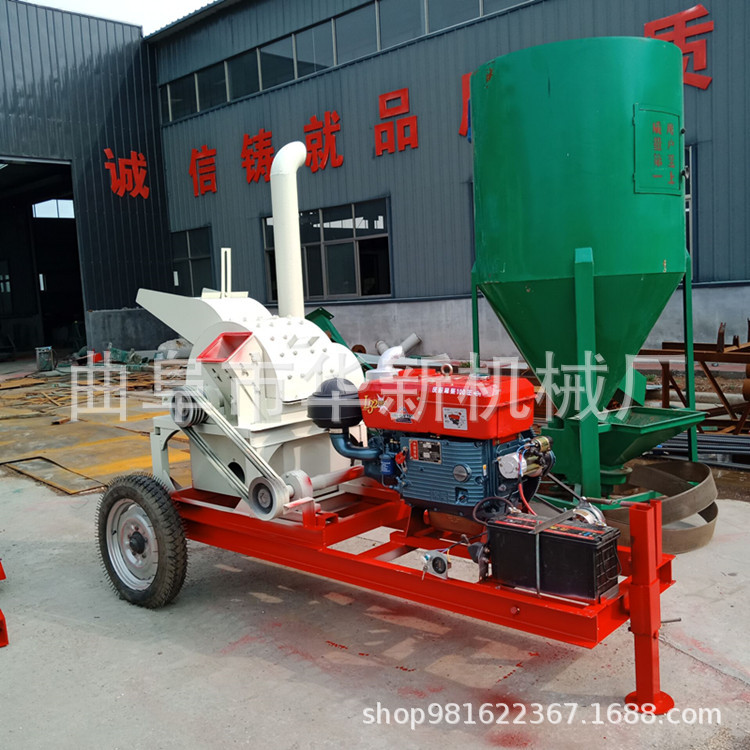 厂家销售树枝粉碎机 保定市菇木菌包锯末粉碎机 木材木屑切碎机