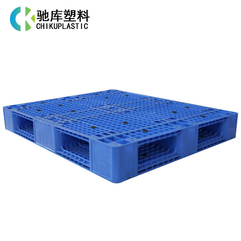 常规1.2米双面网格胶卡板 仓库货物上货架垫货重型托盘PP塑料卡板