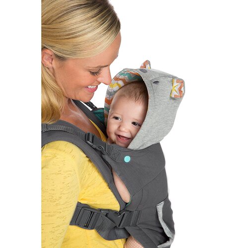 Baby Carrier 4-in-1 Dual Shoulder Baby Carrier Bag, Seasonal Use, with Hat