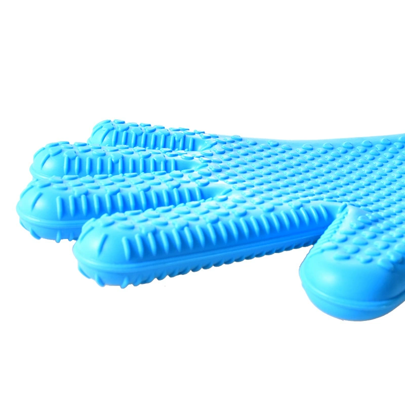 Non-slip silicone gloves heart shaped