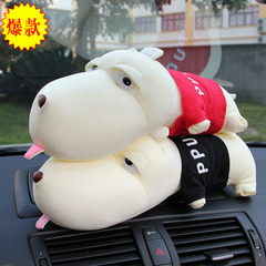 Taobao hot-selling manufacturers wholesale new car deodorizers, advertising gifts, bamboo charcoal dogs, long-mouthed dogs, car ornaments