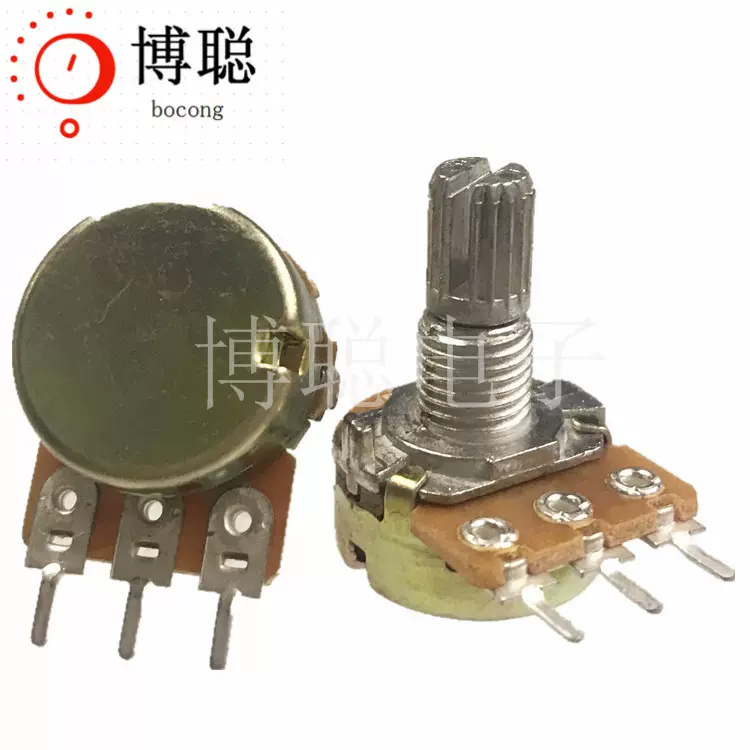 148单联电位器 可调电位器 旋转轴转动感觉很像编码器步进电位器