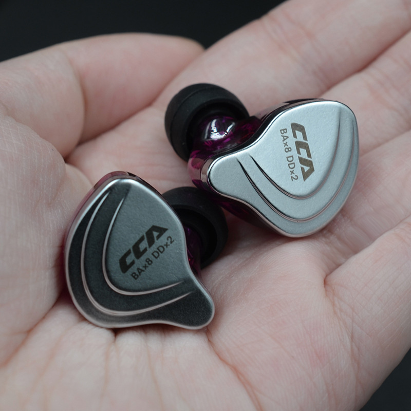 CCA C10 ten-unit Iron HIFI mobile game desktop subwoofer in-ear headphones high quality wholesale