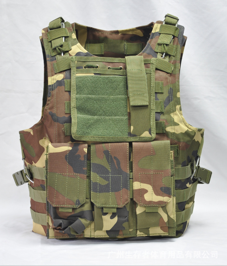 Fabrica directa chaleco anfibio al aire libre equipo táctico chaleco de combate CS fantasma camuflaje chaleco táctico anfibio