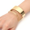 Metal bracelet, European style, simple and elegant design, Amazon, wholesale