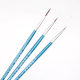 Weizhuang wholesale nylon wool hook line Pen Digital Oil brush vinyl doll plaster ceramic painting brush