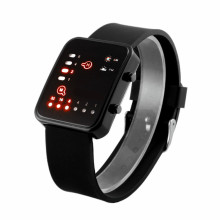 厂家生产二进制LED手表 时尚韩款男女学生手表 新款推荐现货批发