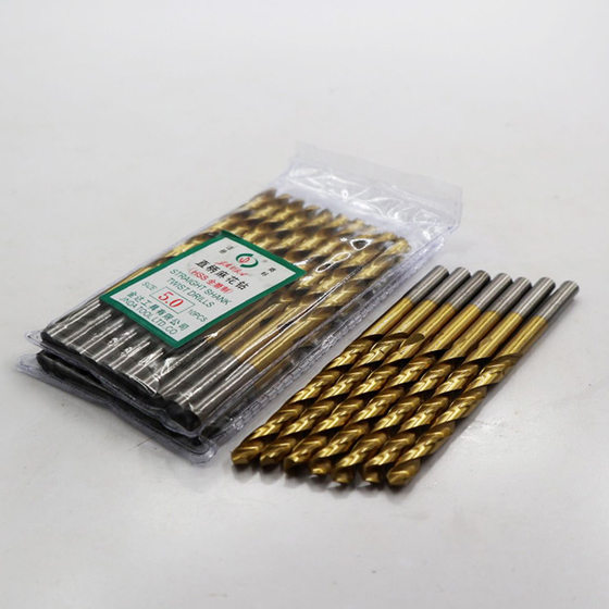 Wholesale Jinda Titanium Plated Twist Drill Jinda Titanium Plated Drill 2.9 3 3.3 4 4.3 4.5 4.7 5.2