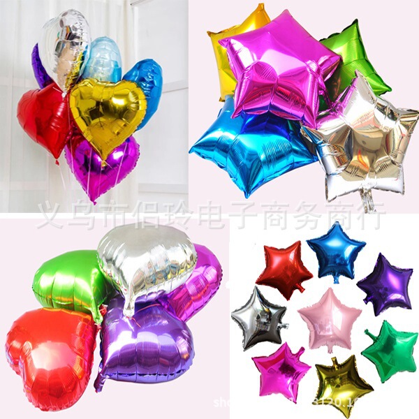 18 -inch round love pentagonal balloon birthday wedding event party…