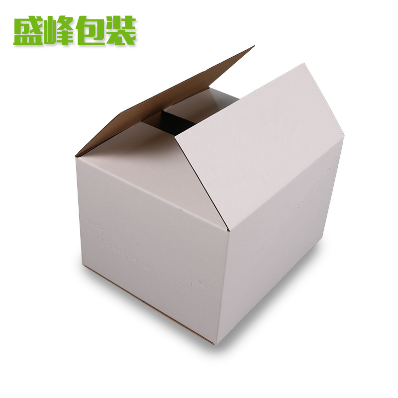 浙江工厂直发小白盒纸箱小特硬打包小通用包装加厚瓦楞纸快递箱