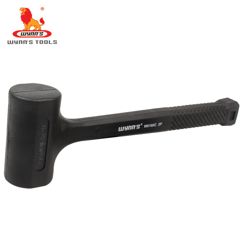 供应威力狮耐磨性强瓷砖橡胶锤敲击无弹力弹锤地砖安装橡皮锤子