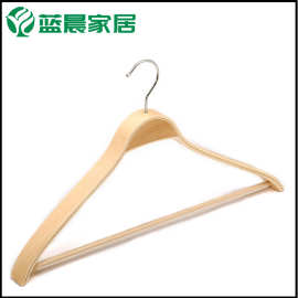 外贸货源西装衣架批发镀铬圆钩下带圆杆套胶管防滑无痕层积衣架