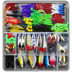 Weihe Manufacturer Wholesale Lure Bait 141-piece Set Multi-Swimming Layer Cross-Border E-commerce Fishing Bait Fishing Bait Set