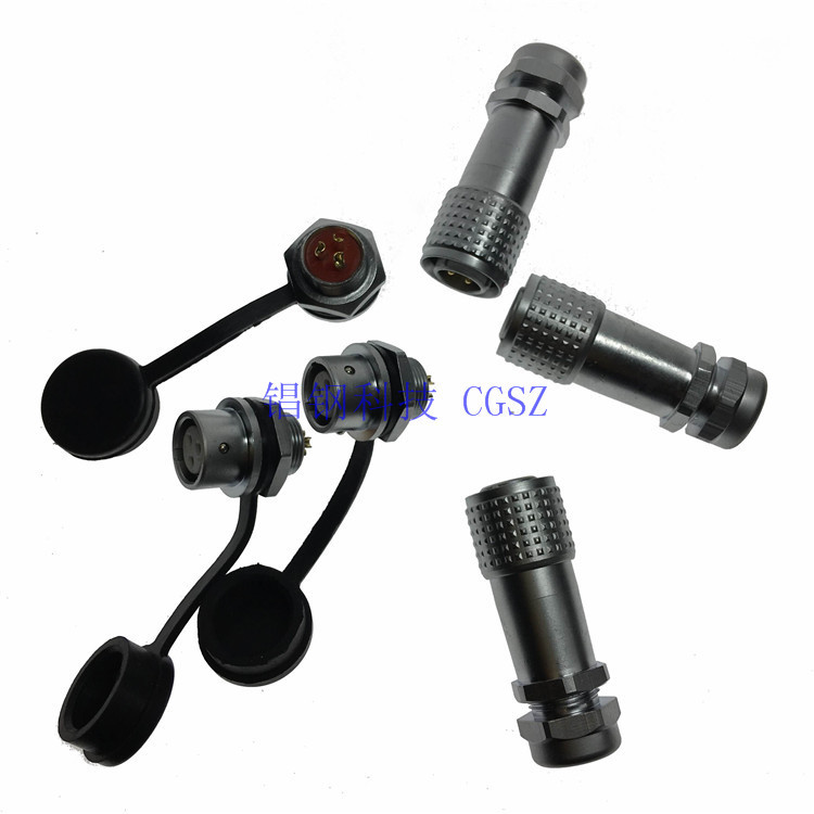 PZ12IP67���ղ�ͷ 2~8оF1213���IP67���� ����Բ��������ip67ͭ