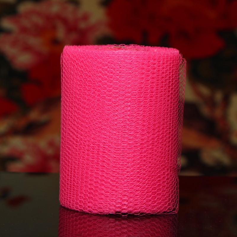 Hilo de coche de boda malla seca decoración de la boda diseño de boda itinerante malla de coche de boda gasa gruesa malla seca malla fina