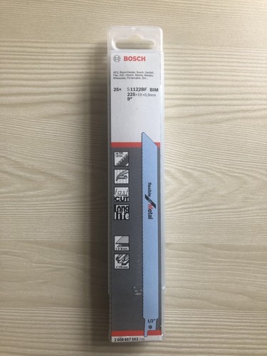 Bosch saber saw blade S922BF S922EF S1122BF S1122EF S644DS1531LS1411DF
