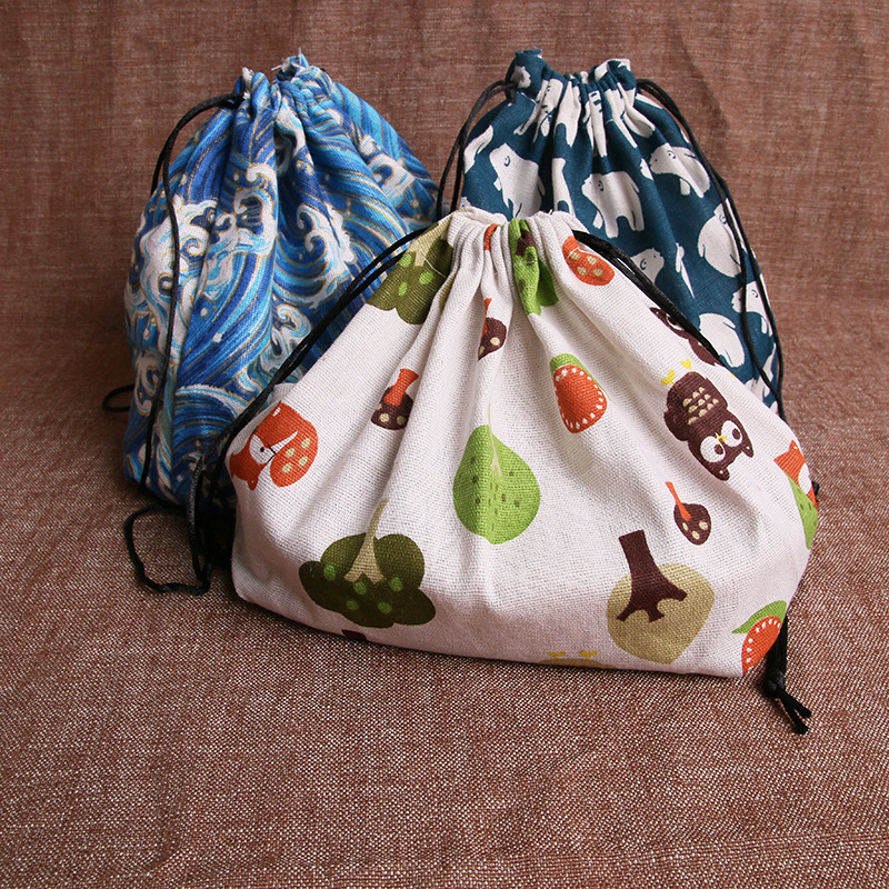 Japanese handheld cloth bag