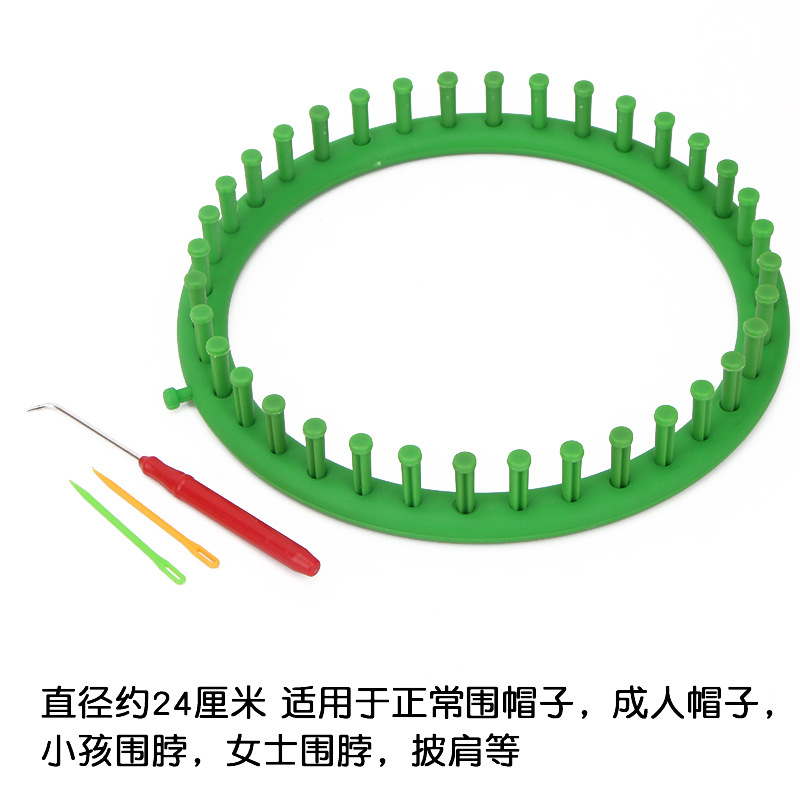 Bufanda sombrero tejer artefacto hecho a mano de lana máquina tejer bricolaje suéter herramienta perezoso cero básico tutorial gratuito