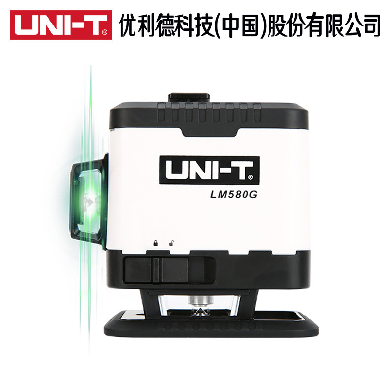 优利德LM580G绿光12线贴地仪贴墙仪激光水平仪高精度水平仪室内外