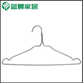 金属晾衣架防滑无痕 凹槽晾晒铁衣架专业工厂制作衣服收纳挂钩