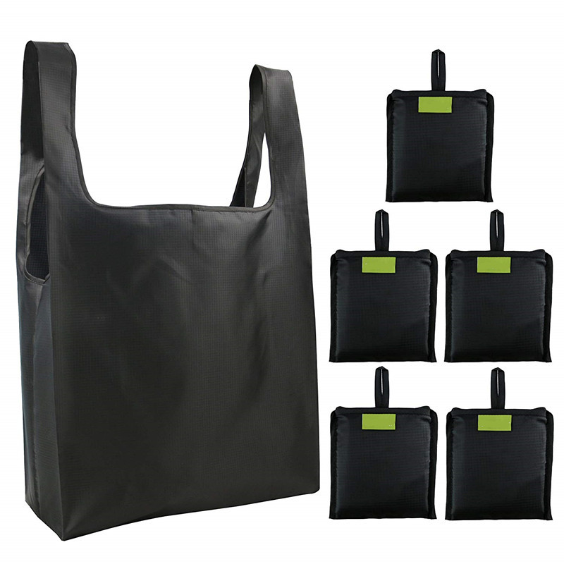 折叠便携购物袋可重复使用环保袋子防水收纳牛津布袋可印LOGO印字
