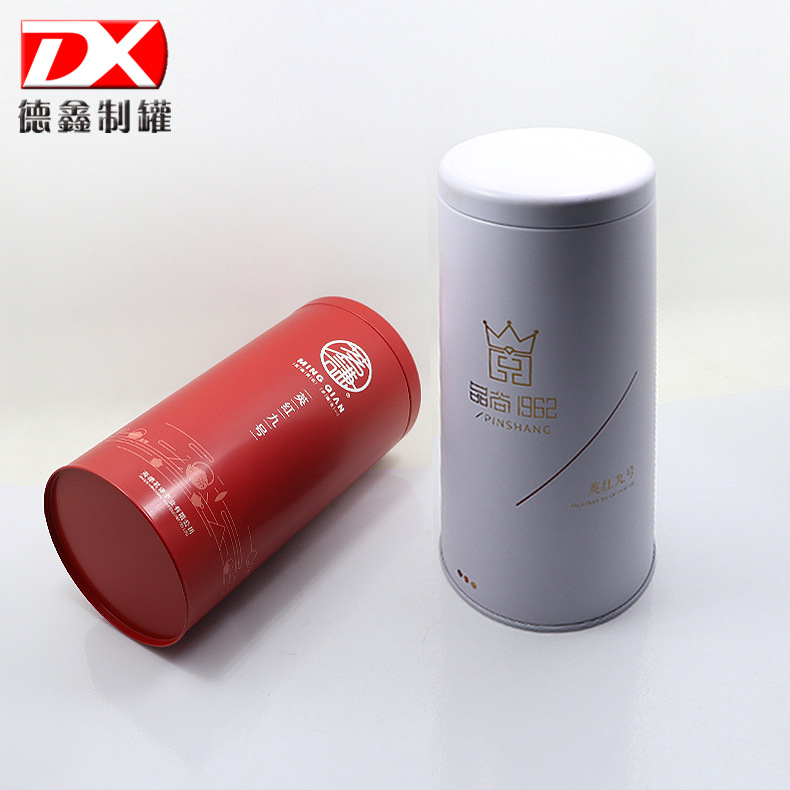 厂家新款英红九号茶叶铁盒 马口铁密封茶叶罐 广东英德茶叶铁罐
