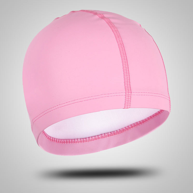 Gorro de natación hombres y mujeres profesional PU recubrimiento impermeable protección del oído Pelo Largo grande adulto caliente primavera sombrero al por mayor