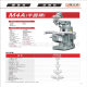 Taiwan milling machine/vertical milling machine/turret milling machine/refined excellent/machine tool/Taiwan machine tool/M4/in stock sales
