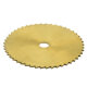 HSS high speed steel Golden small saw blade metal woodworking plastic electric grinding 50mm Mini small circular saw blade wholesale