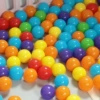 Orange, red, purple, yellow, blue