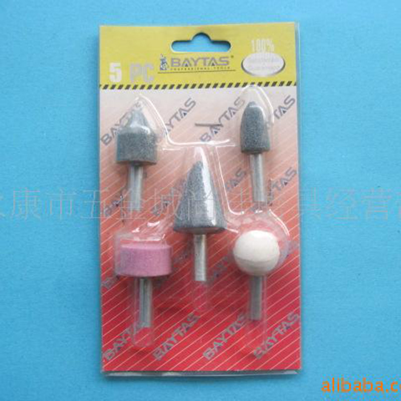 厂家供应 5PCS套装磨头 带柄小磨具