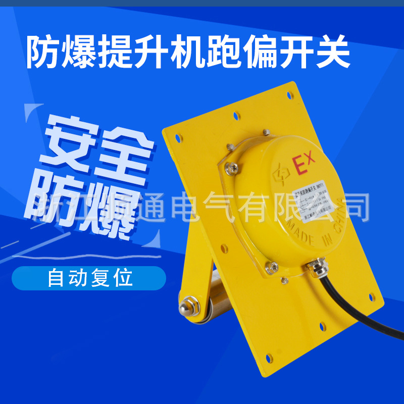 防爆提升机跑偏开关BKPT1胶带提升机跑偏开关皮带机跑偏开关 厂销