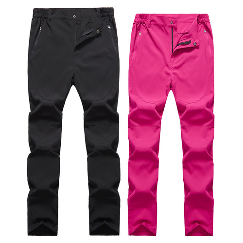 Quick-drying pants for men, summer thin outdoor sports casual pants, men's slim-fit assault pants, women's straight pants, elastic and loose