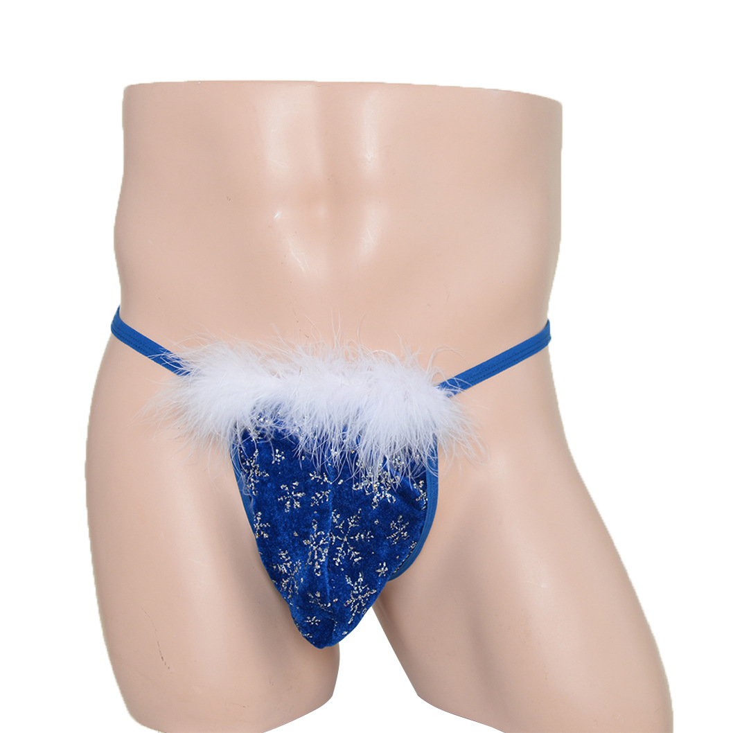 Plush panty pants
