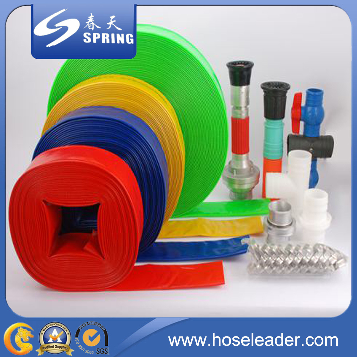 农田粗管葡萄园工程浇灌喷水管喷灌带农用地蔬菜地柔软种植输水带