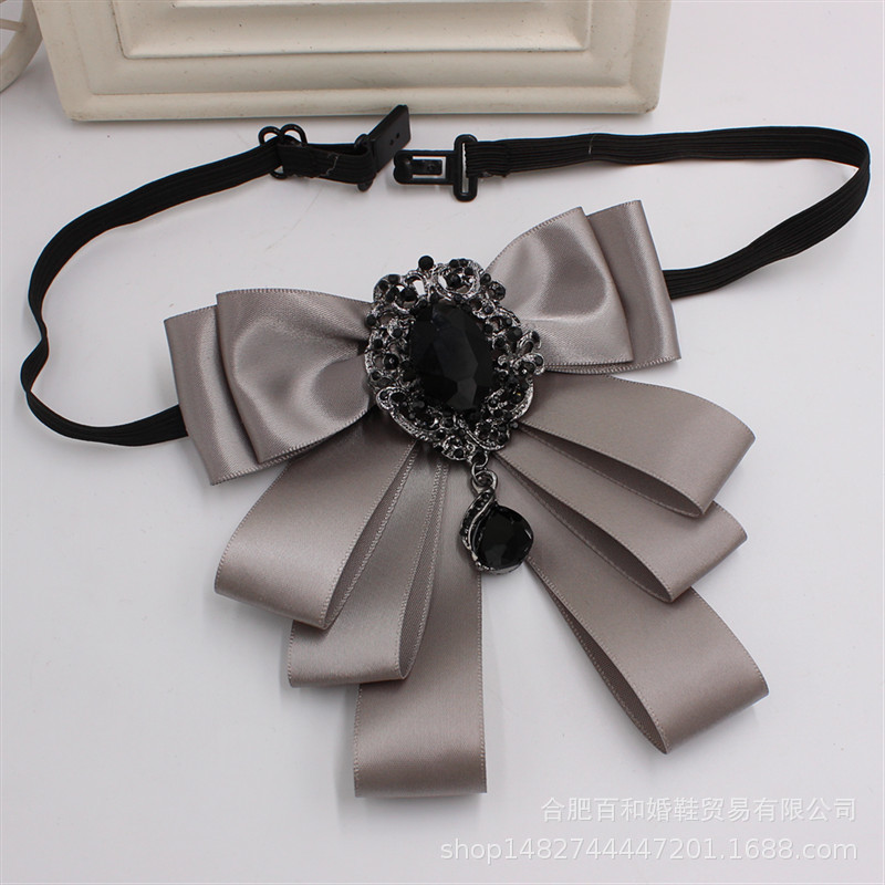 나비 검정 한국 나비 넥타이 재고 공장 도매 컬러 리본 칼라 꽃 도구 나비 넥타이 보석 TS123