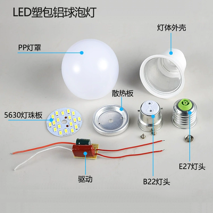 LED-люминесцентная лампа уровня горизонта, суперяркий энергосберегающий свет, прямые поставки с завода, с резьбовым патроном, оптом
