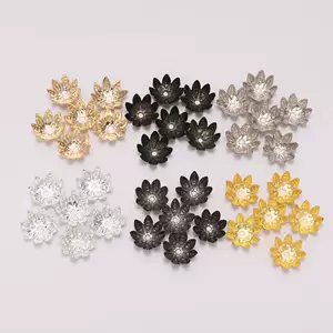 ครอบลูกปัด หมวกดอกไม้ 8 กลีบ DIY