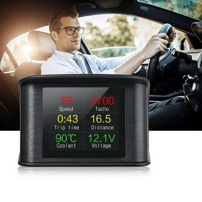 2.2inch Head-Up Display Hud Car Computer Projector Vehicle Display P10 Cross-Border Hot Selling