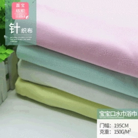 汗布;其他针织面料;色织、提花布