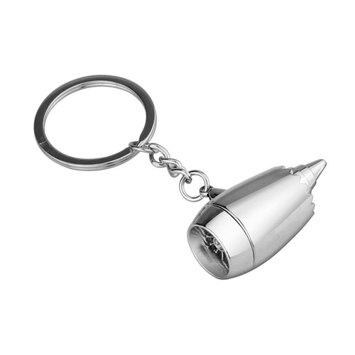 Creative aircraft engine gift keychain airline business promotion gift aircraft keychain pendant customization