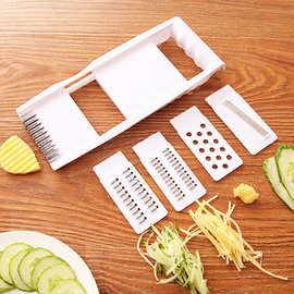 四合一日式丝刨切丝器丝刨厨房切菜器韩国多功能厨房小工具