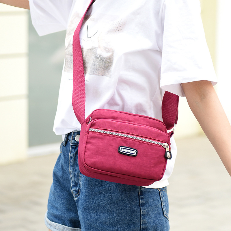 New Nylon Bag - Flower Appointment Shoulder & Crossbody Bag 2024 Small Women's Bag - Thumbnail 2