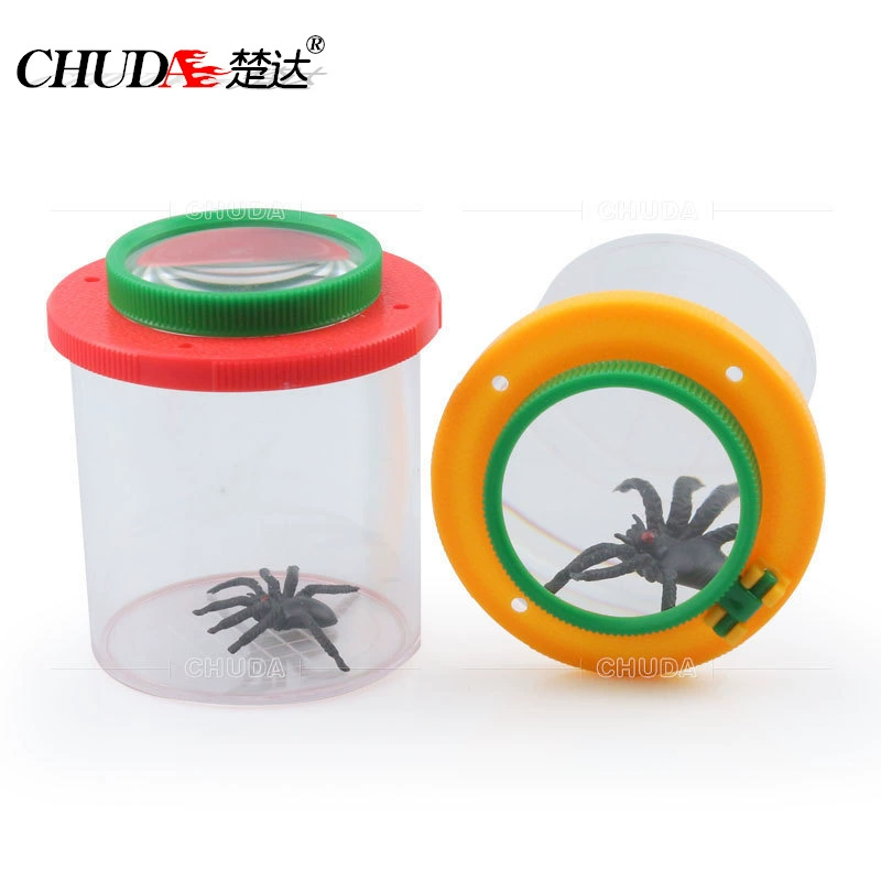 Детский образовательный класс Chuda, обучение на открытом воздухе, наблюдение за насекомыми, ручная лупа, цилиндрический глазок для рептилий, паук