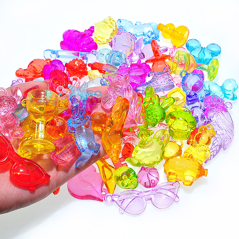 Acrylic cartoon beads