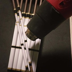 弓箭箭杆熱縮超薄貼紙箭杆貼紙熱縮貼紙射箭產品配件